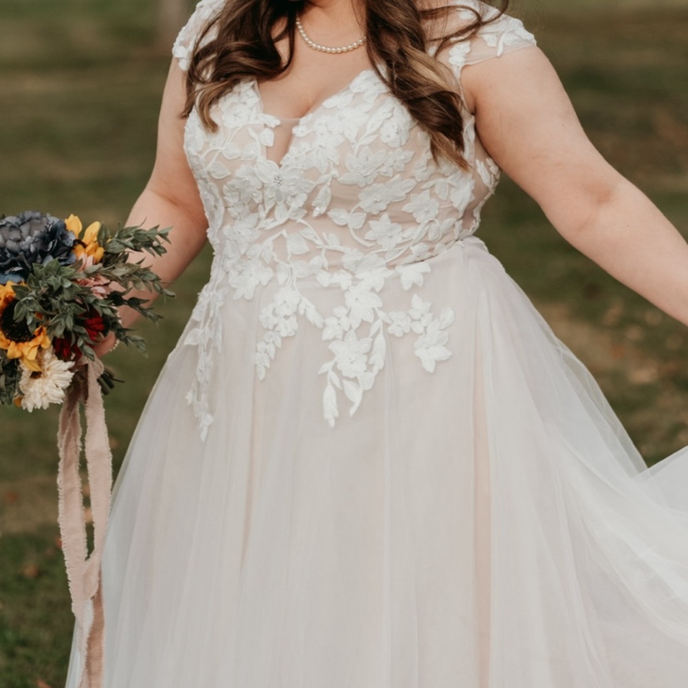Floral Wedding Dress